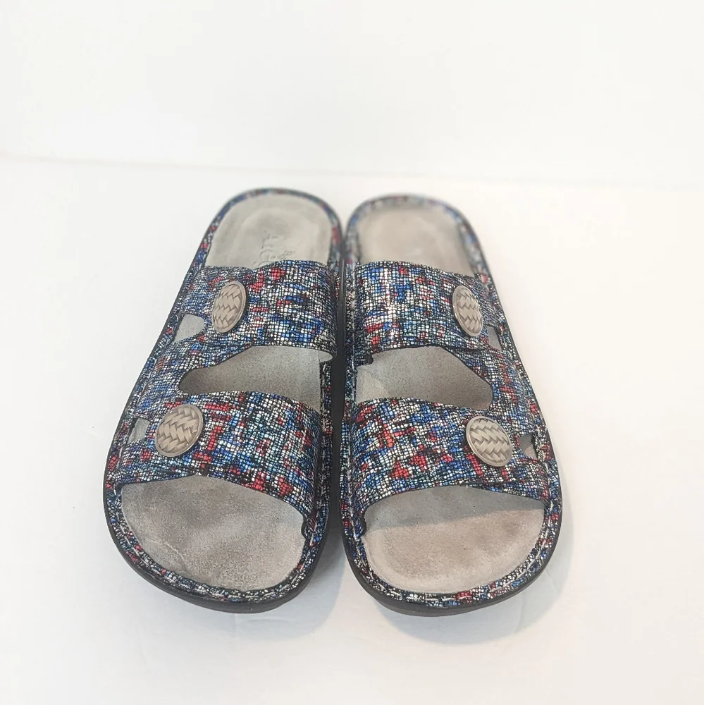 Alegria leather Violette sandals - Picture 6 of 16